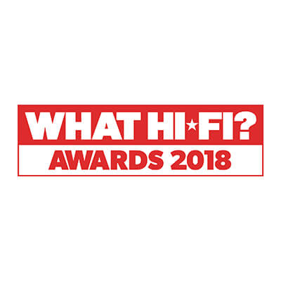 Image for product award - What Hi-Fi? Awards 2018